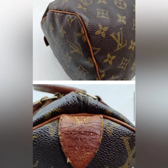 Louis Vuitton SPEEDY 30 Brown Monogram Bag - Picture 5 of 13